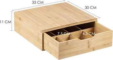 Bamboo Tassimo Pod Drawer -