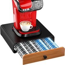 64 Pod Metal/Wood Coffee